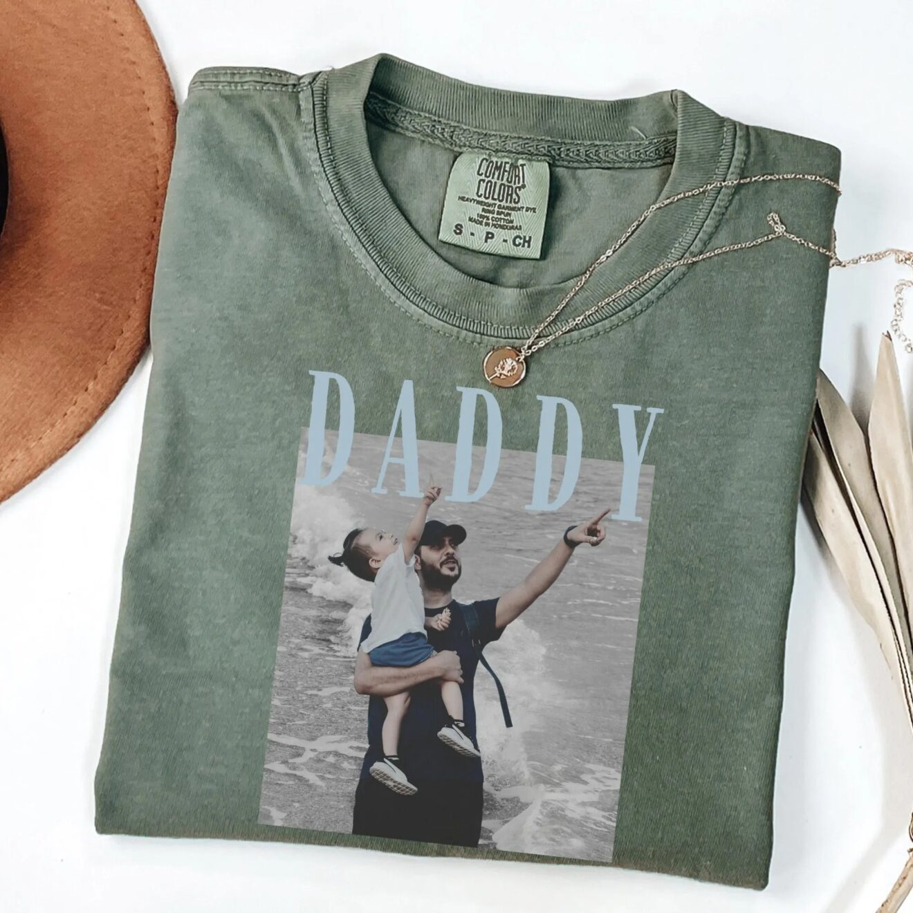 Personalized Daddy Shirt, Father's Day Shirt, Custom Father's Day Gift, Funny Dad T-Shirt, Cute Dad Gift, Dad Shirts, Dad Kids Name Shirt - Image 4