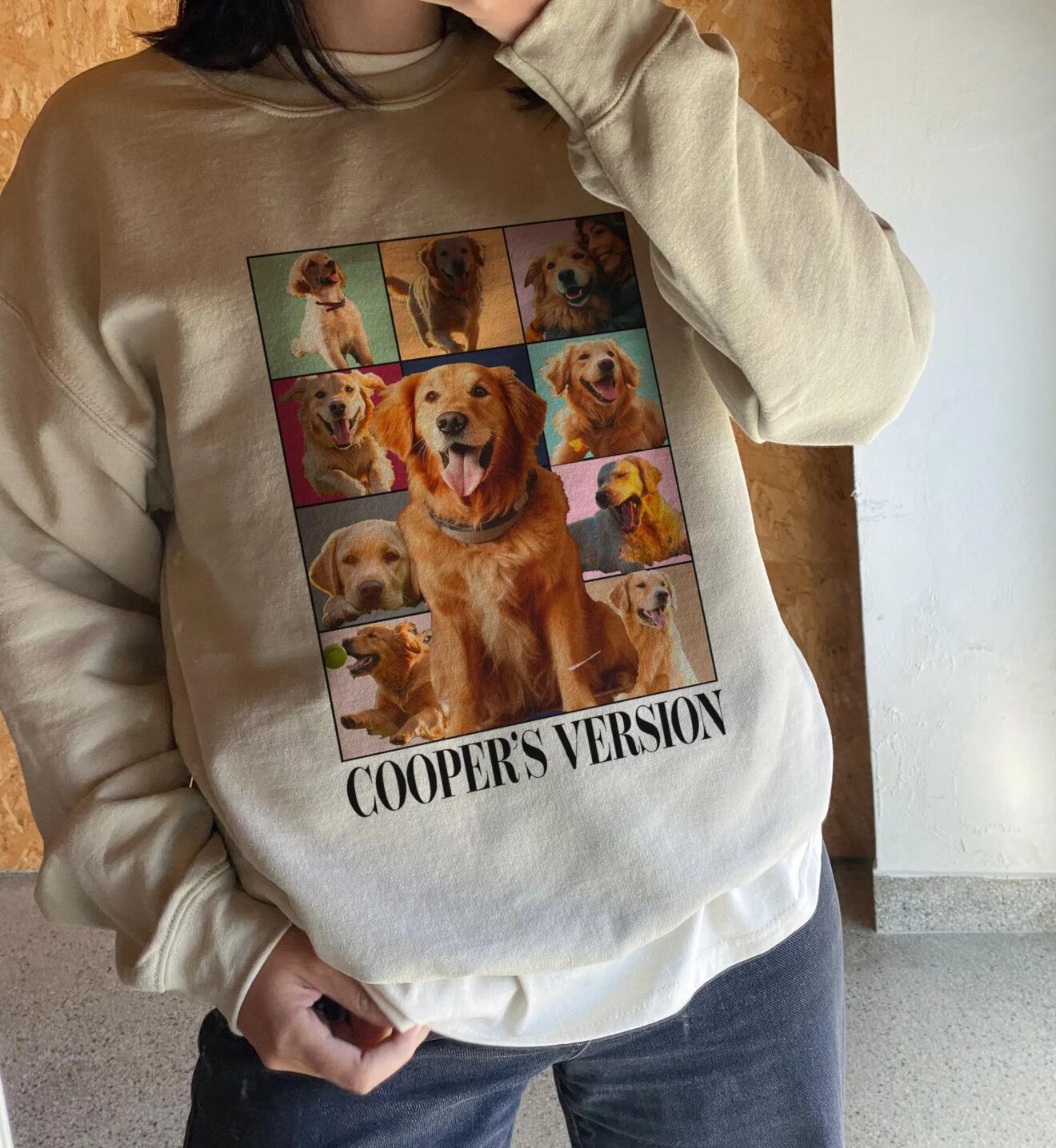 Custom Era's Tour Shirt, Personalized Dog Bootleg Shirt, Custom Dog Shirt, Custom Pet Portrait Shirt, Dog Photo Shirt, Custom Dog's Version - Image 5