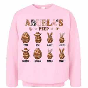Personalized Easter Gift For Woman Howdy Egg Shirt - Sweatshirt - Hoodie