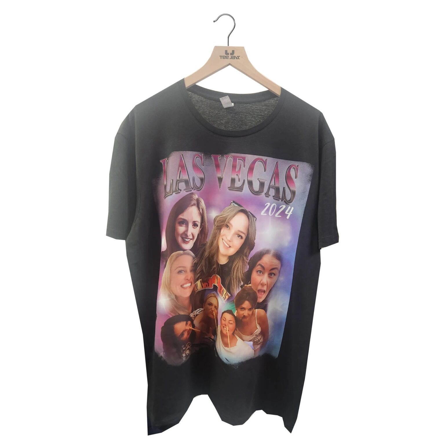 Personalised Bootleg t shirt, Girlfriend t shirt Personalised, Vintage tshirt, Custom Collage Design Tshirt, 90s Bootleg - Image 3