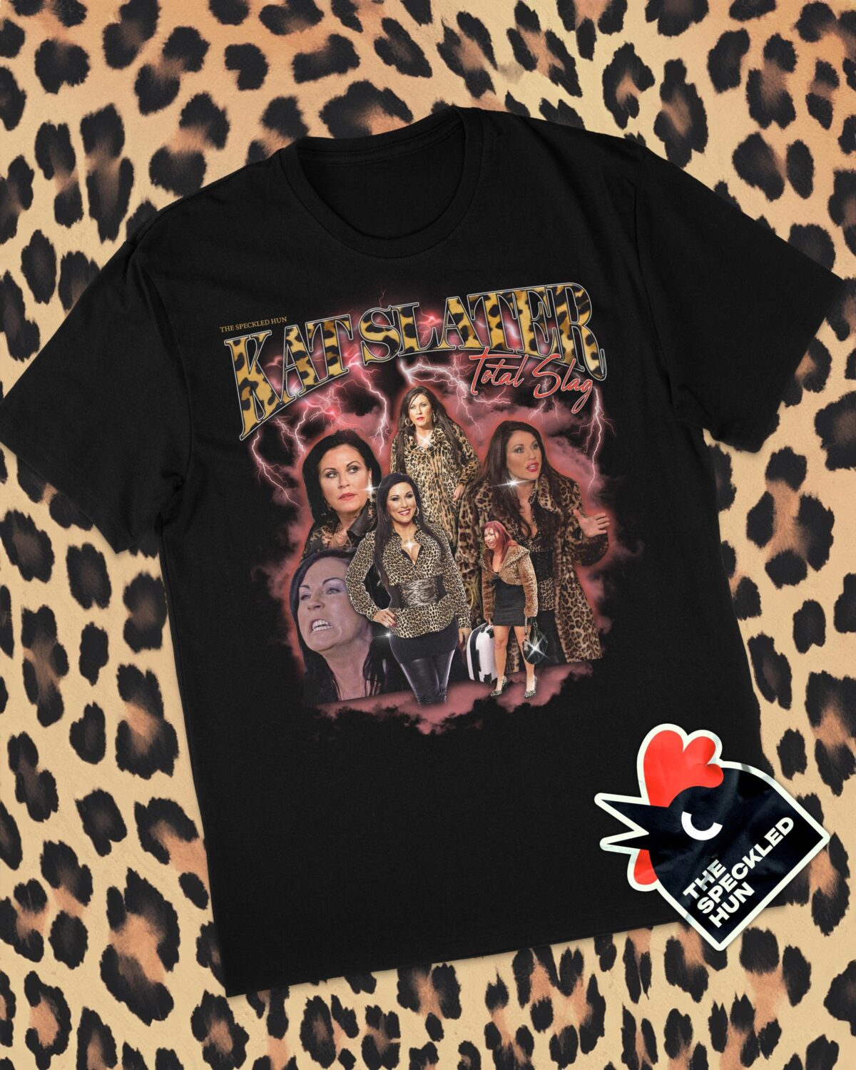 Kat Slater UNISEX Bootleg Parody T-Shirt | Homage Design, Hun Inspired | Made to Order Sustainably - Image 4