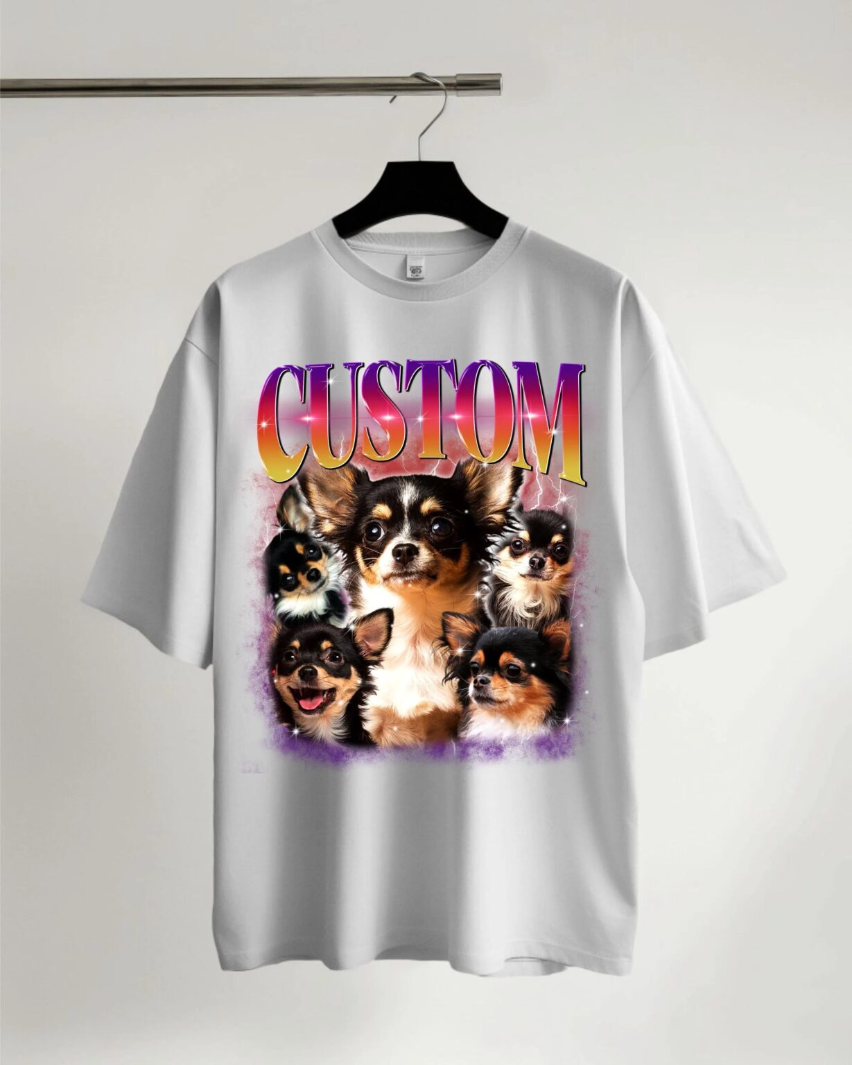 Personalised Bootleg T-Shirt, Custom Your Own Bootleg Rap Unisex T-Shirt, Vintage Graphic 90s Tshirt, Bootleg Girlfriend Top - Image 4