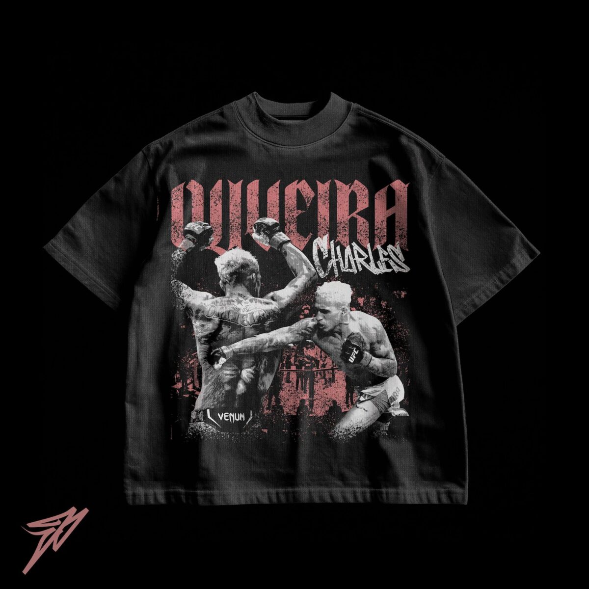 Charles Oliveira Oversized T-Shirt | Vintage Bootleg MMA UFC Graphic Design T-Shirt | Oliveira UFC Shirt