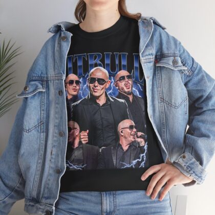 Limited Pitbull Vintage T-Shirt, Vintage Pitbull Bootleg Shirt, Shirt Gift for Women and Men Unisex T-Shirt A70