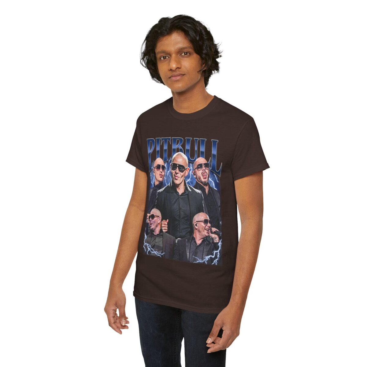 Limited Pitbull Vintage T-Shirt, Vintage Pitbull Bootleg Shirt, Shirt Gift for Women and Men Unisex T-Shirt A70 - Image 5