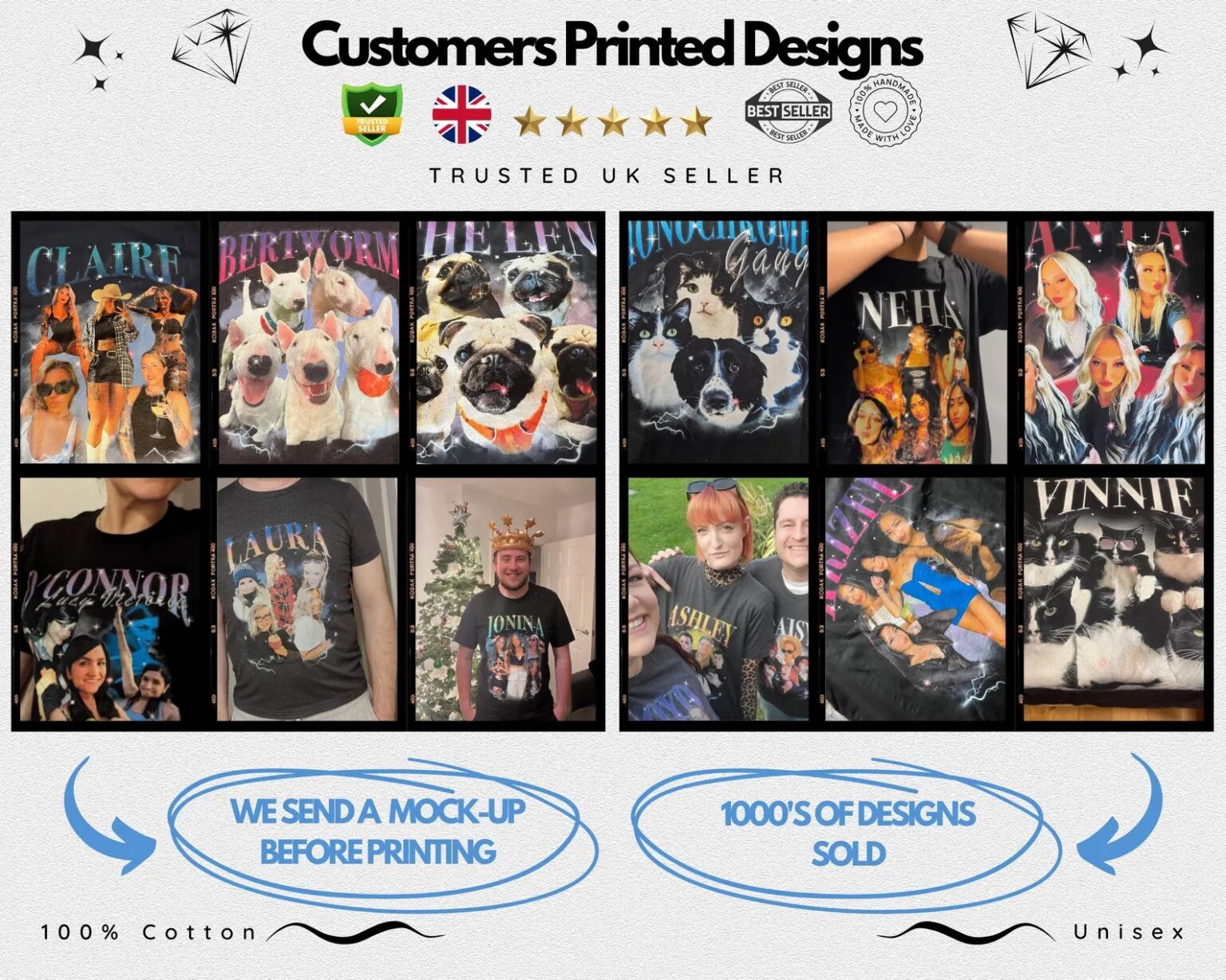 CUSTOM Bootleg Kids Child Rap Tee, Custom Your Own Bootleg Shirts, Youth Tee, Funny Shirt, Custom Photo Make your kid’s - Image 3