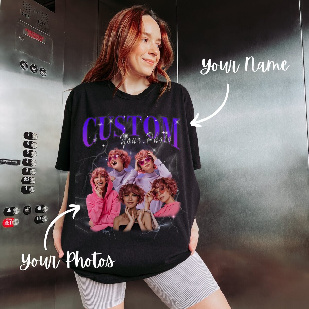 CUSTOM Unisex Bootleg Rap Tee, Custom Your Own Bootleg Shirts, Custom Vintage 90s Graphic T-shirt