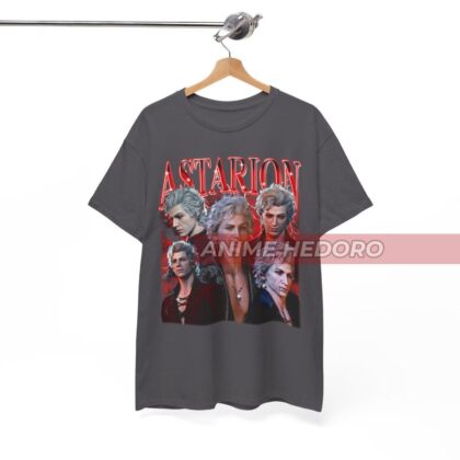 Unisex Baldurs Gate 3 Astarion Gaming T-Shirt, Videogame Bootleg Husbando Shirt