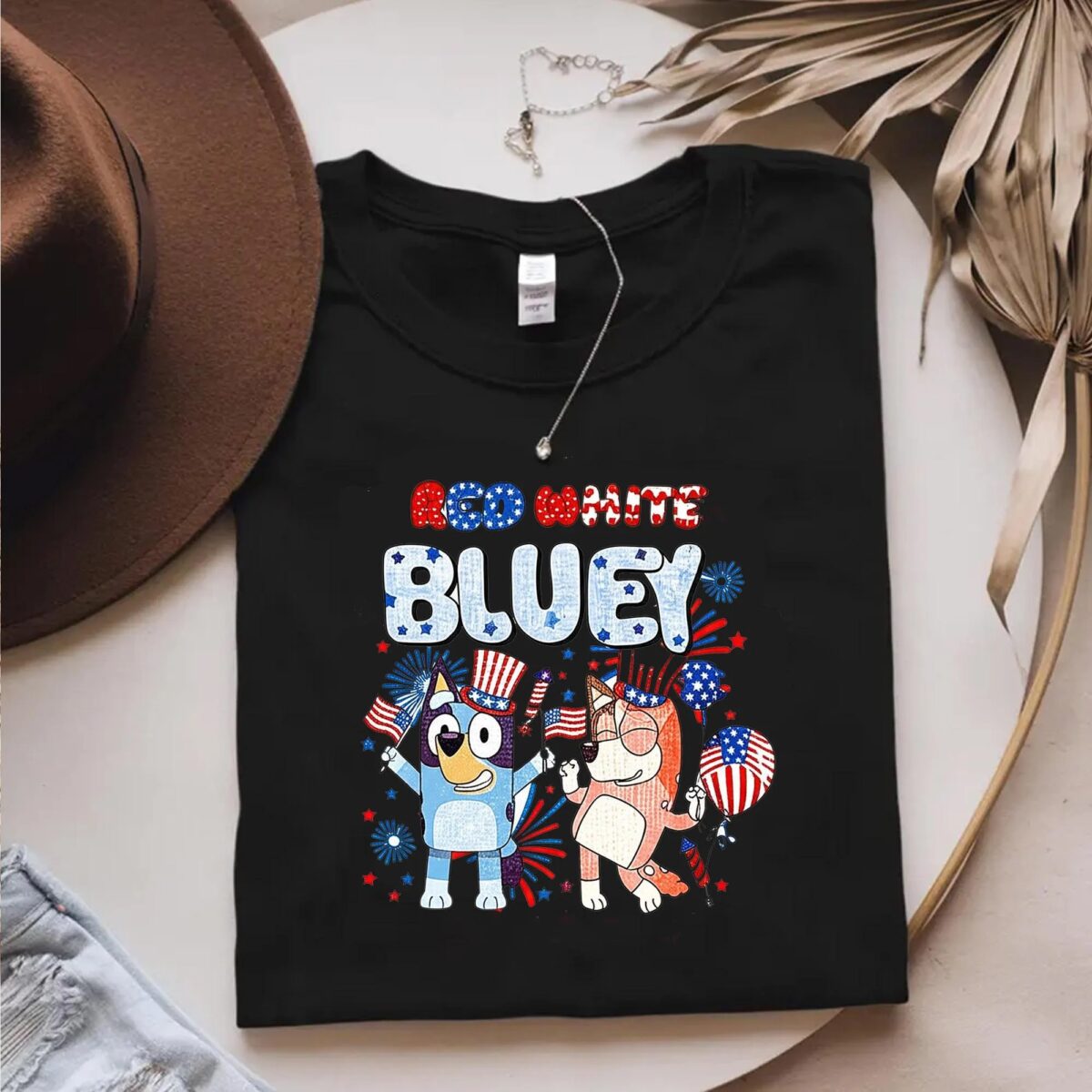 Blue Dog design, Dogs Cartoon Fourth of July PNG, Independence Day HeliaUS - Image 3