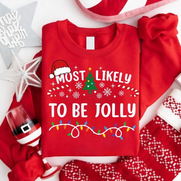 Matching Christmas T-Shirts, Most Likely to Christmas Quotes Shirt, Family, Christmas Shirt, Funny Christmas Shirt