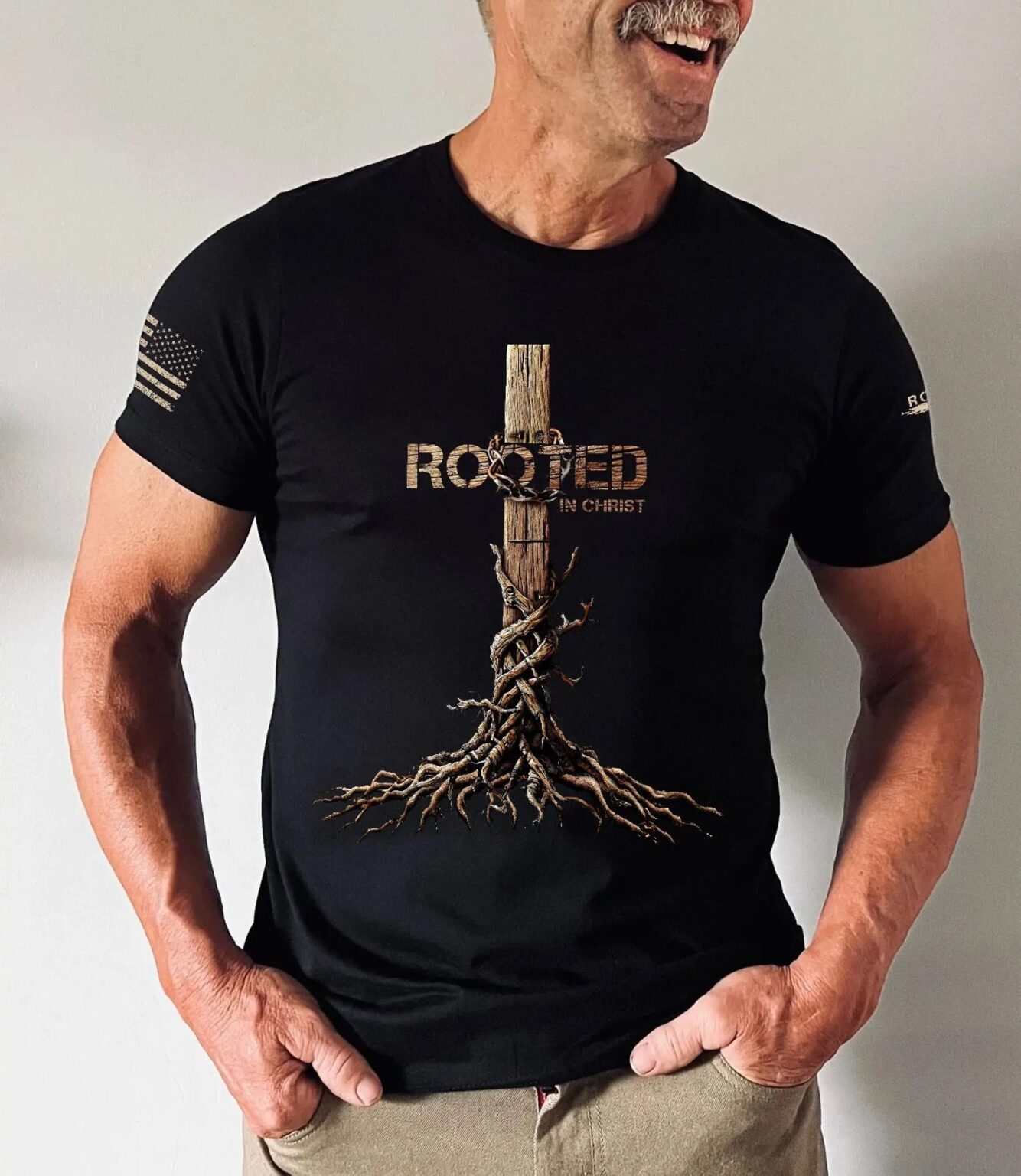 The Way The Truth The Life Shirt, Rooted in Christ, Jesus Cross Collection T-Shirt For Men, Women, Catholic, Prayer, He Is Risen Shirts