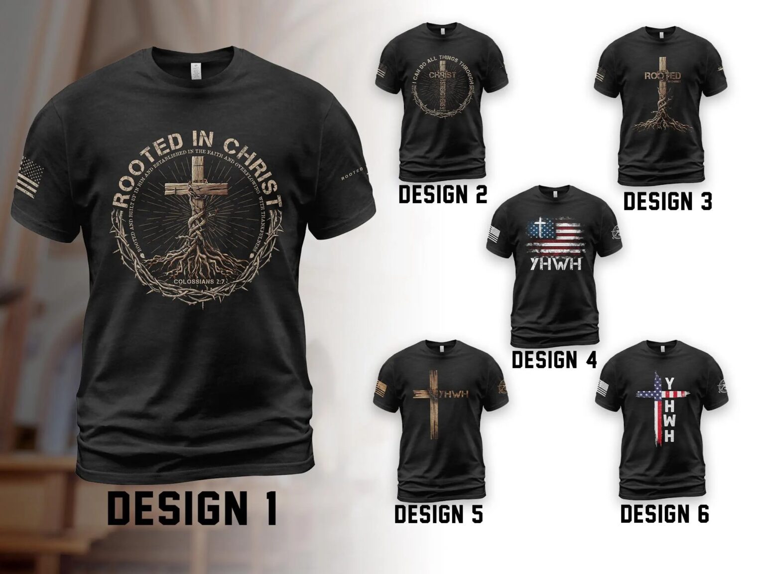 The Way The Truth The Life Shirt, Rooted in Christ, Jesus Cross Collection T-Shirt For Men, Women, Catholic, Prayer, He Is Risen Shirts - Image 8