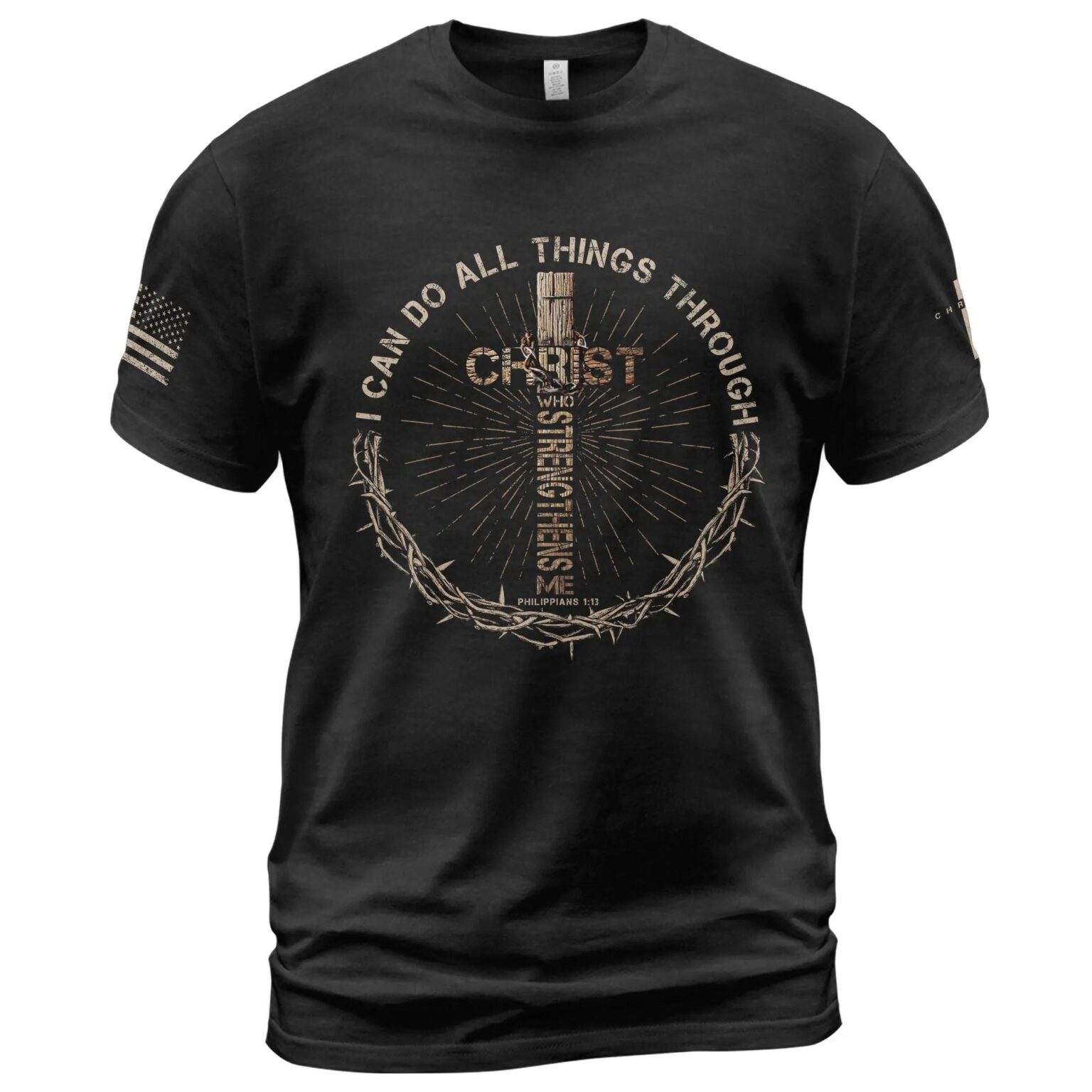 The Way The Truth The Life Shirt, Rooted in Christ, Jesus Cross Collection T-Shirt For Men, Women, Catholic, Prayer, He Is Risen Shirts - Image 7