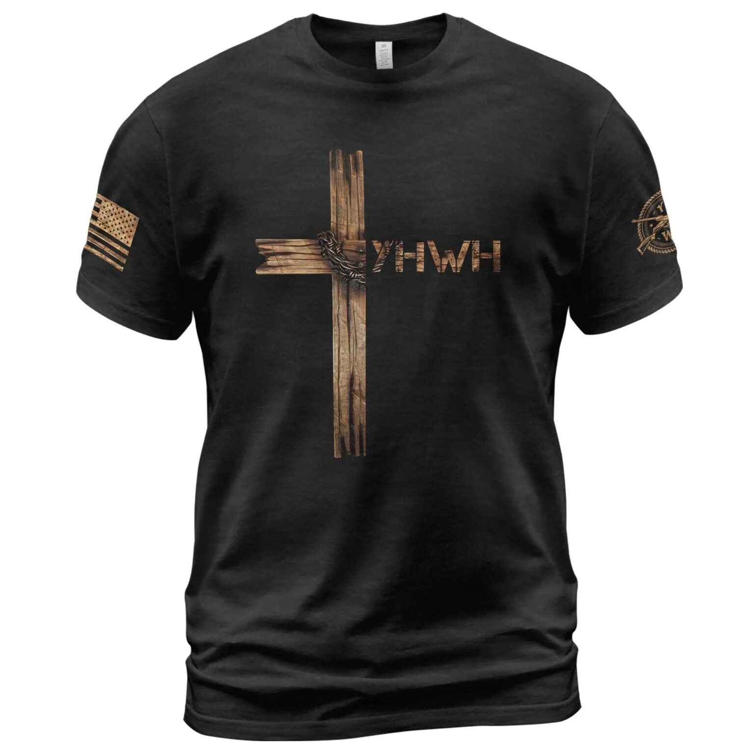 The Way The Truth The Life Shirt, Rooted in Christ, Jesus Cross Collection T-Shirt For Men, Women, Catholic, Prayer, He Is Risen Shirts - Image 5